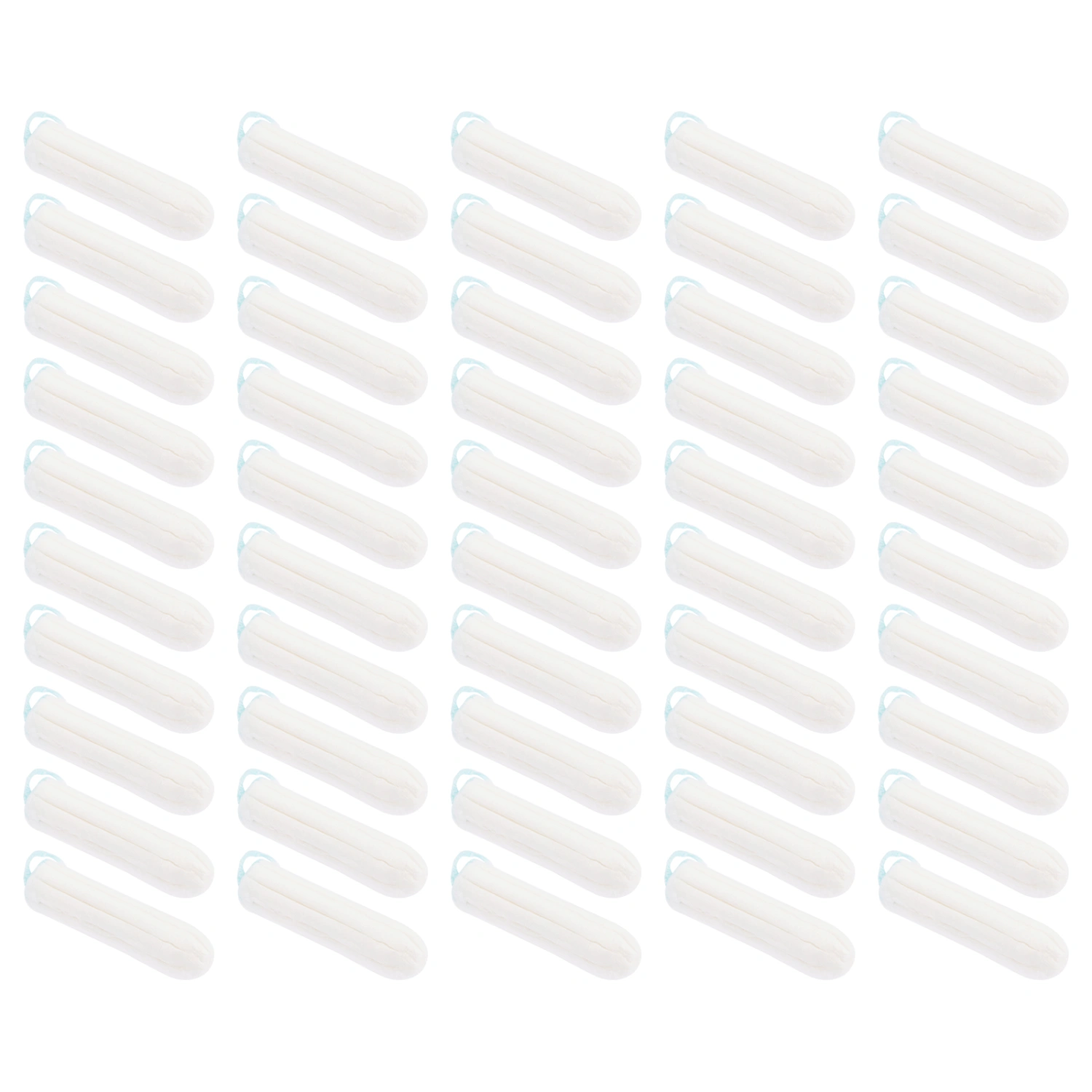 50pcs Sanitary Tampon Finger Push-in Tampon One-time Tampon Women Supplies