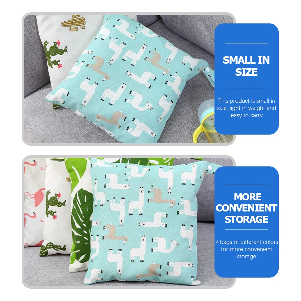 2pcs Portable Diaper Bag Organizing Pouches Baby Diaper Bag Organizer Pouch