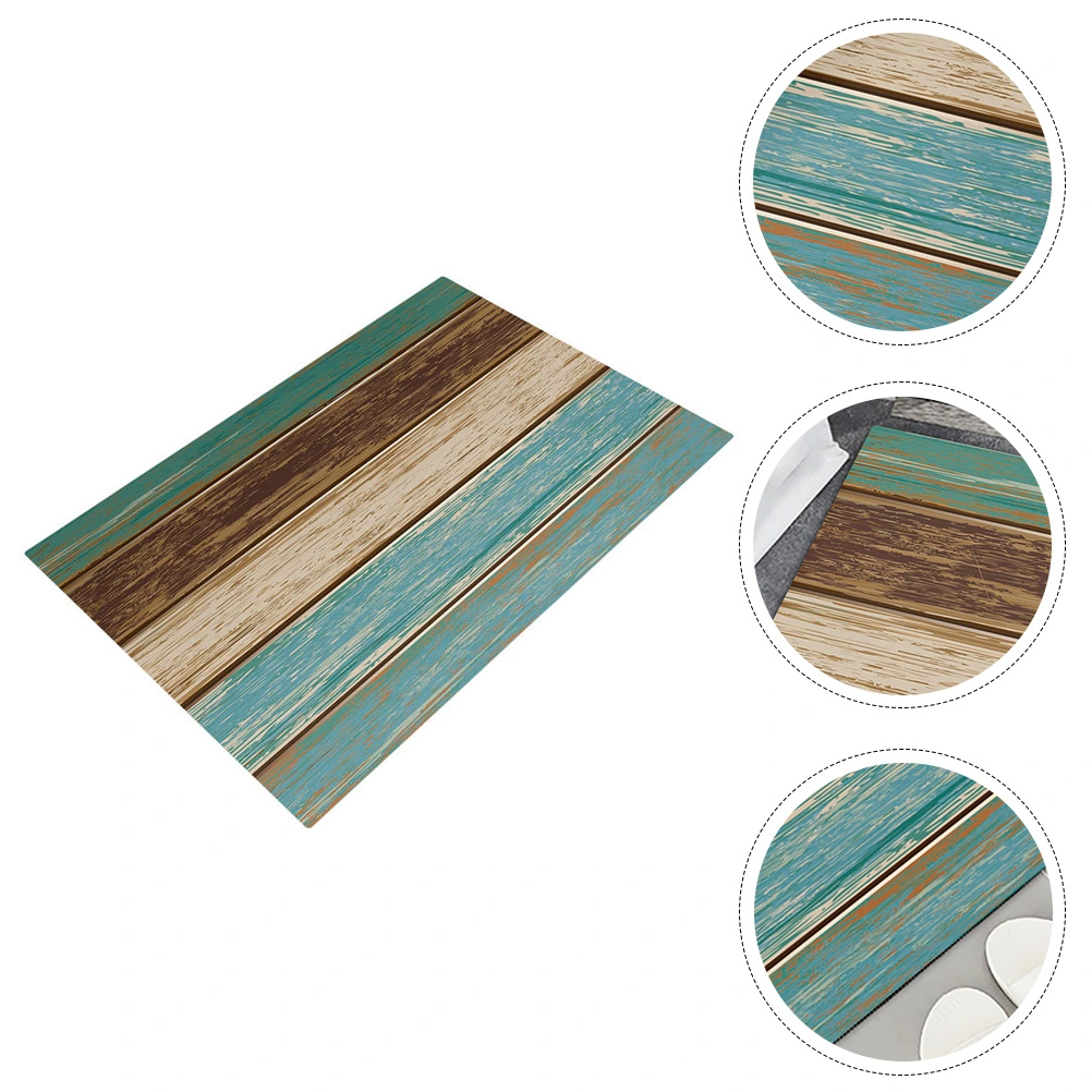 1pc Anti-skid Floor Mat Bathroom Shower Mat Absorbent Bath Mat Bath Ground Pad