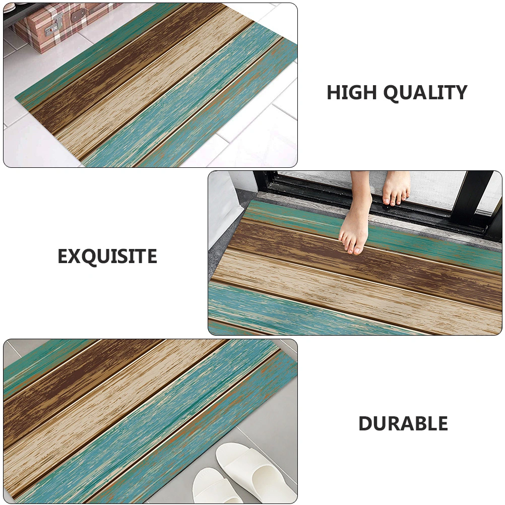 1pc Anti-skid Floor Mat Bathroom Shower Mat Absorbent Bath Mat Bath Ground Pad