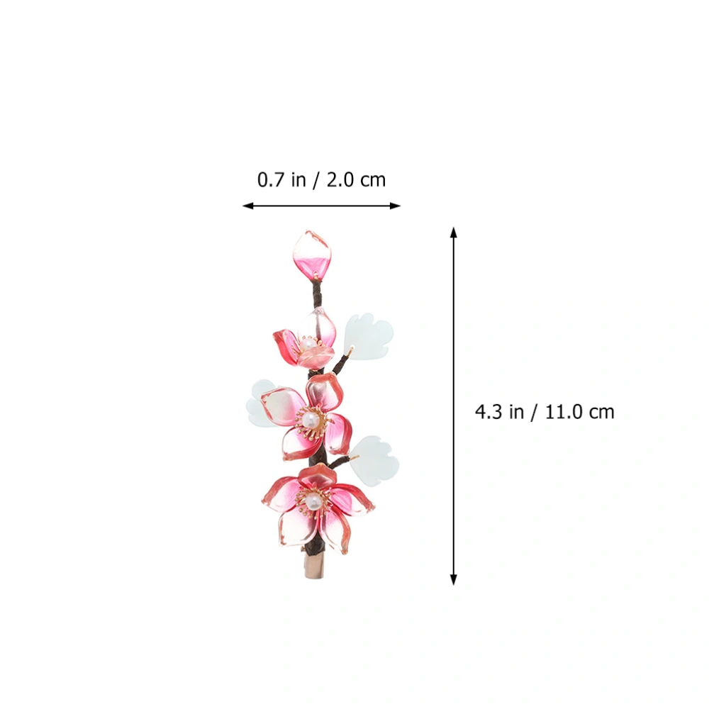 Chinese Style Flower Hairpin Creative Flower Hairpin Delicate Flower Hairpin