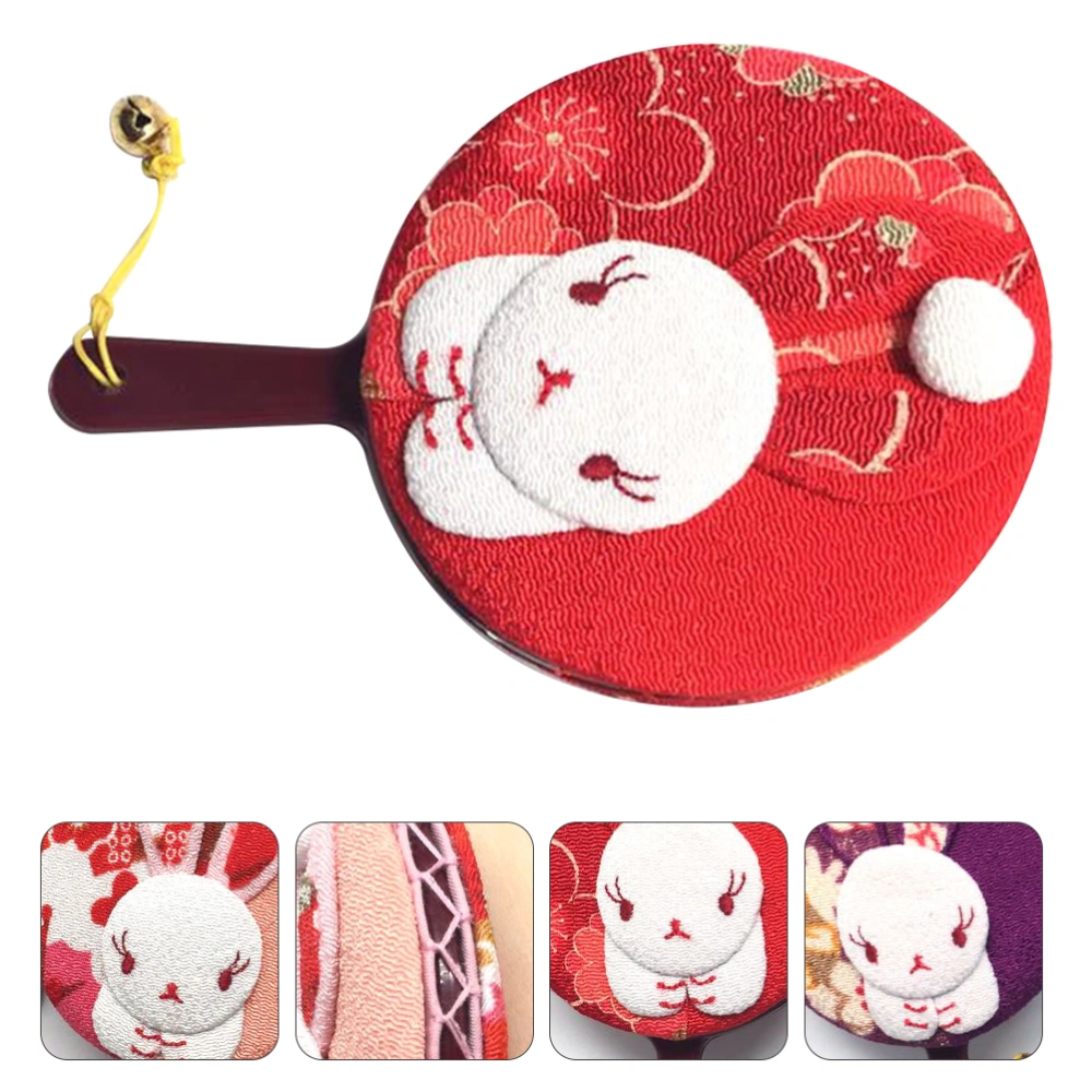 1pc Rabbit Pattern Handheld Mirror Women Cosmetic Mirror Portable Mirror