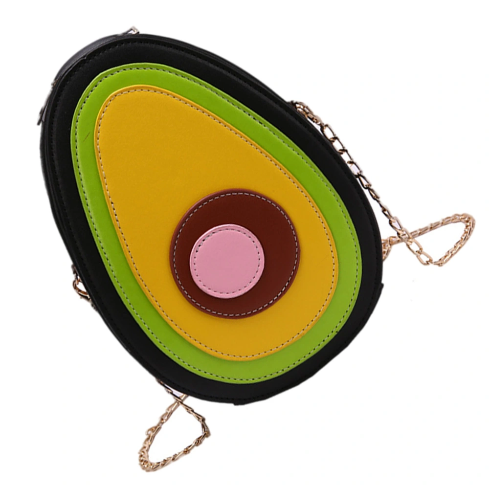 1Pc Fruit Shape PU Shoulder Bag Fashion Cross Body Bag (Assorted Color)