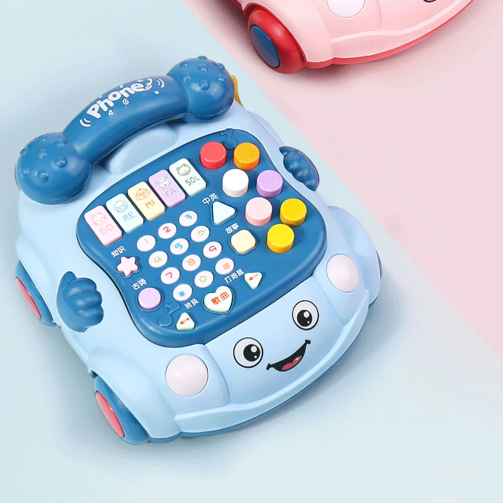 1Pc Early Education Phone Toy Telephone Car Toy Baby Educational Plaything