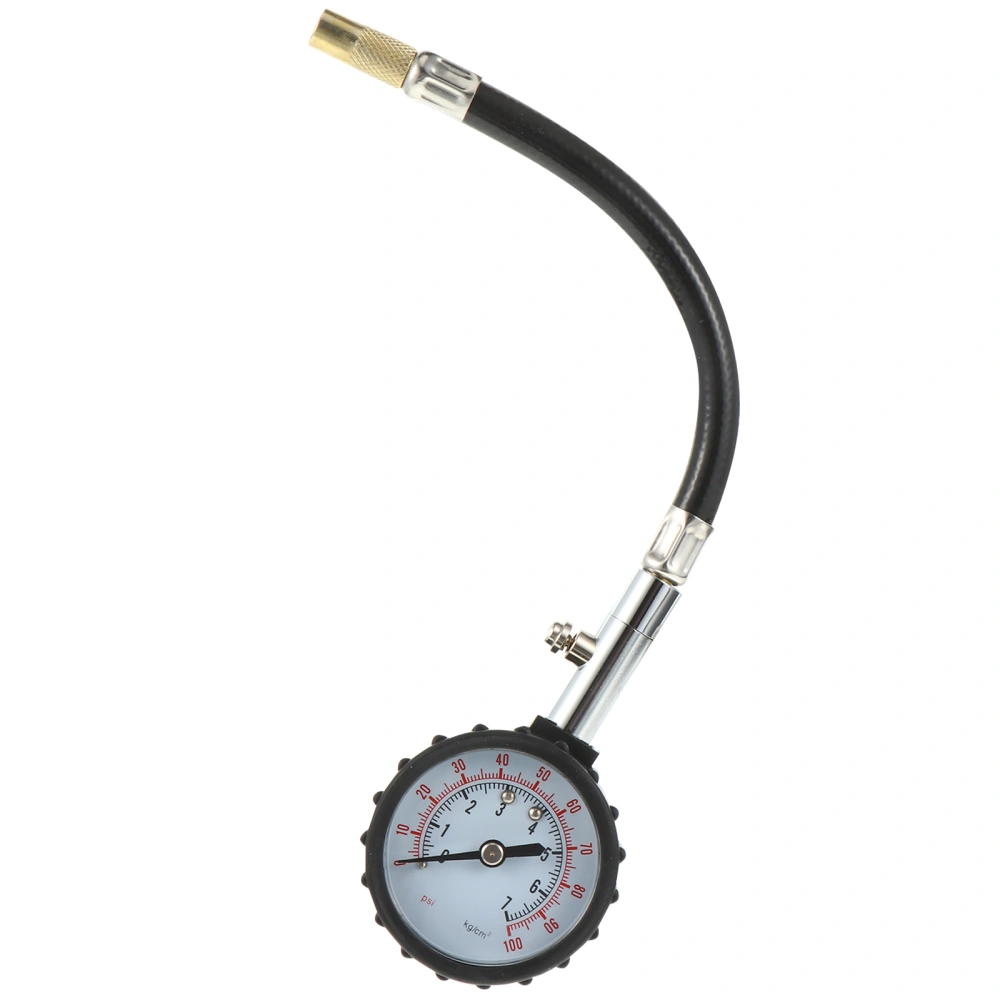 Car Long Tube Tire Pressure Gauge Meter High-precision Tyre Air Pressure Tester