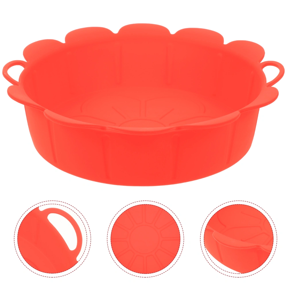 Convenient Silicone Pot Multi-Function Air Fryer Liner Reusable Air Fryer Mat Home Supply