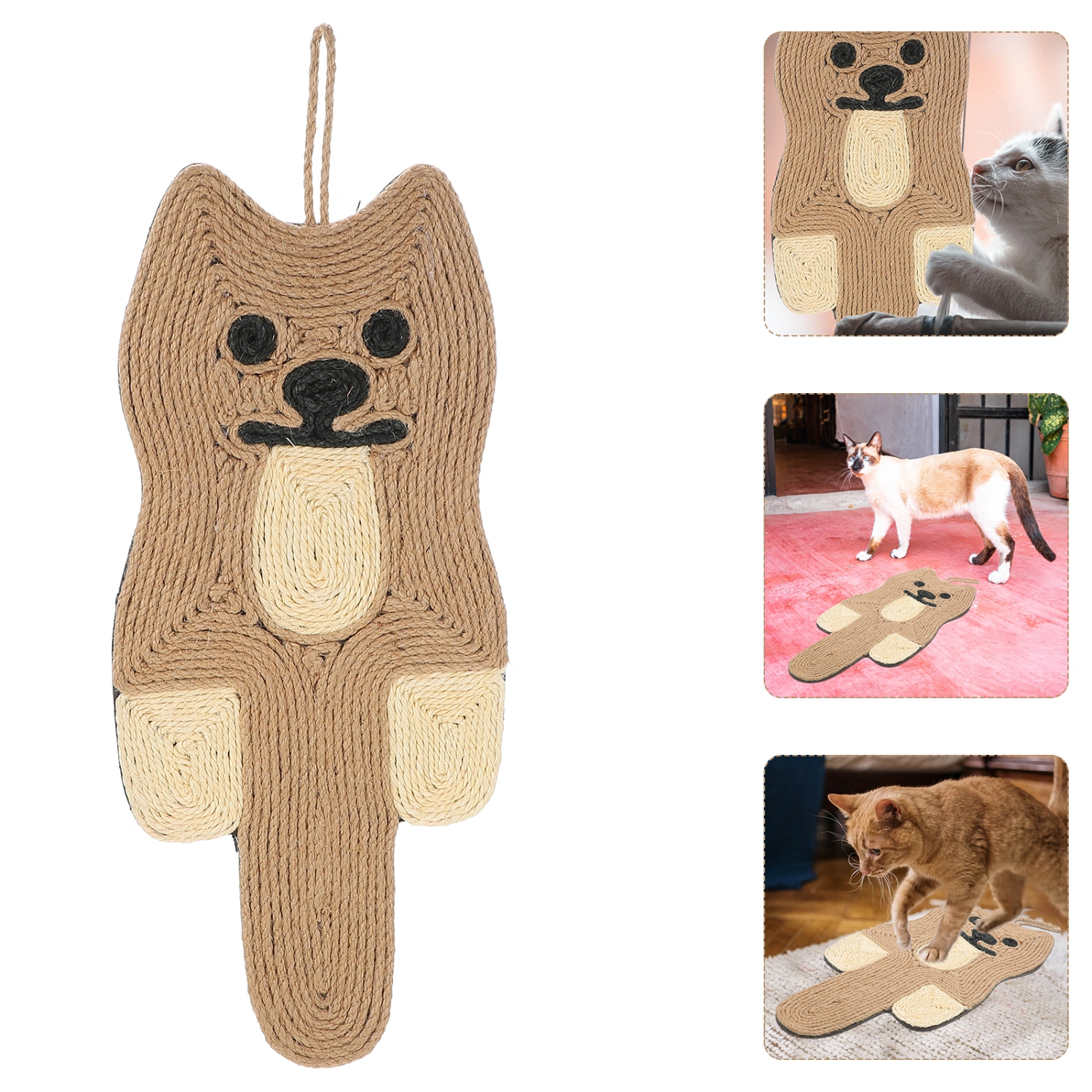 Cat Scratching Board Wear-resistant Cat Scratcher Kitten Scratcher Funny Scratch Pad