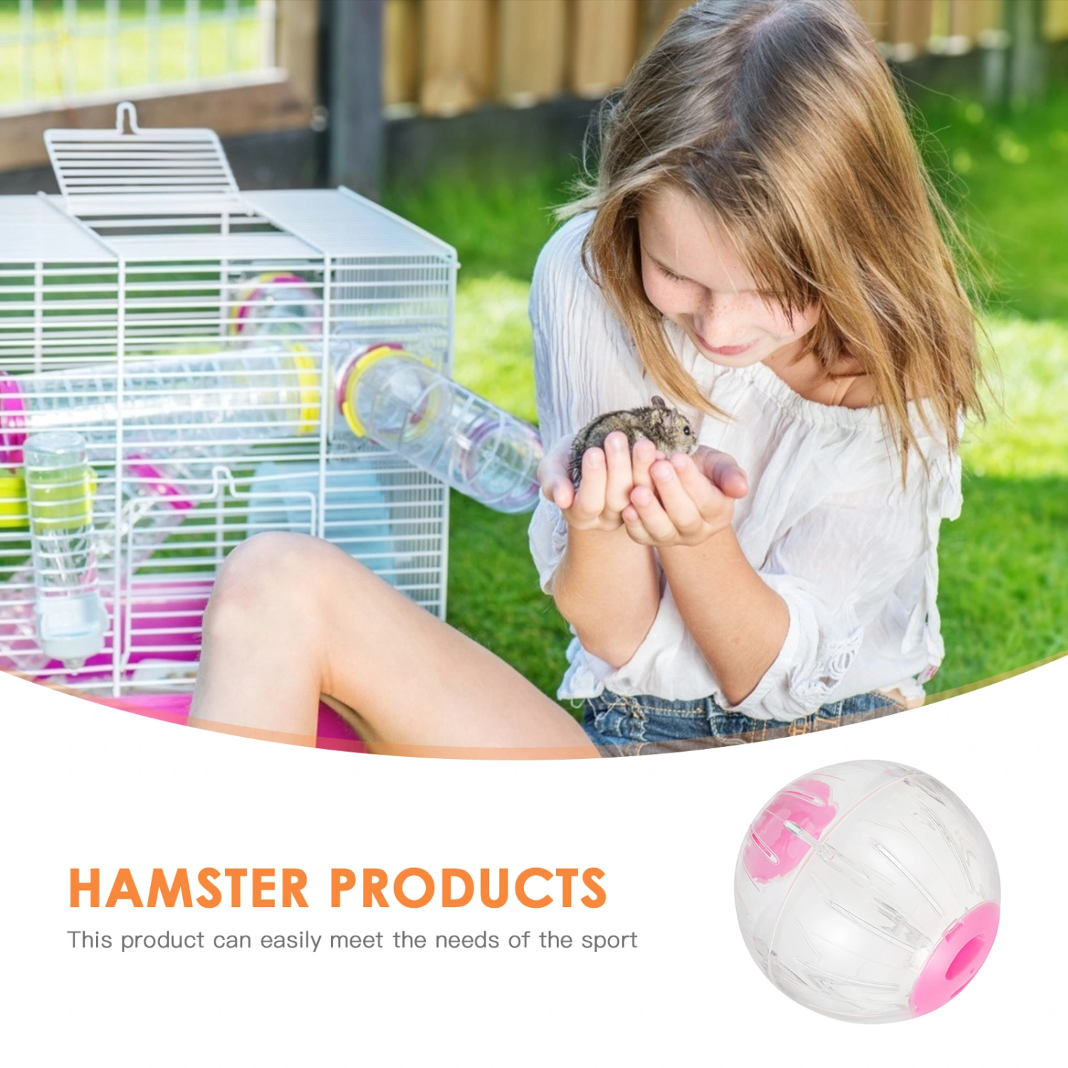 Hamster Run Exercise Ball Running Ball Pet Plaything Exercising Ball Run-About