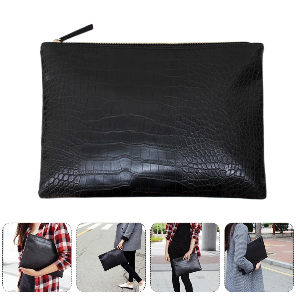 1 Pc Alligator Printed Woman Bag Fashion Bag Clutch Bag Creative Envelope Purse