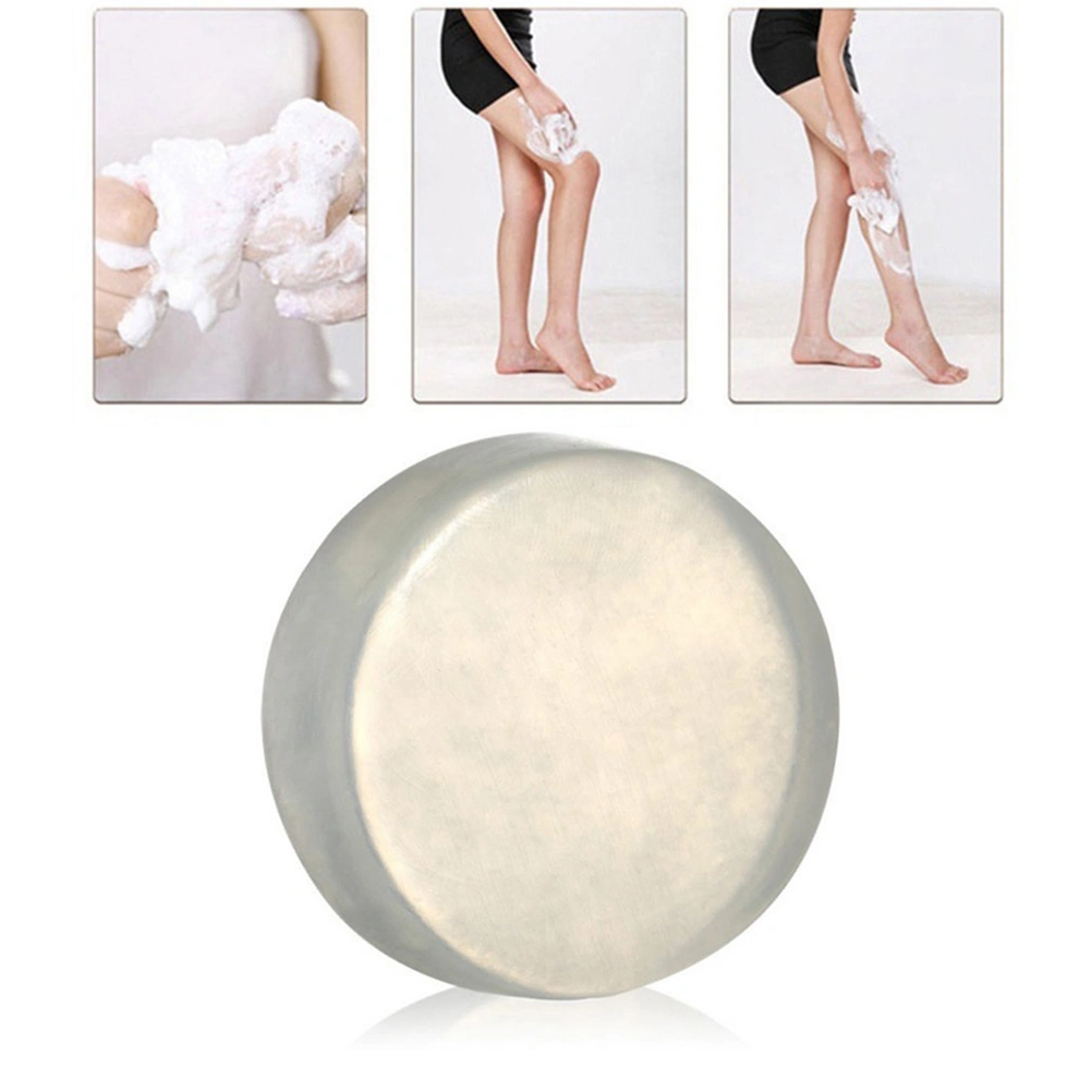 Natural Enzyme Crystal Body Care Soap Skin Lightener Soap for Genitals Whitening Areola Dilute Pink