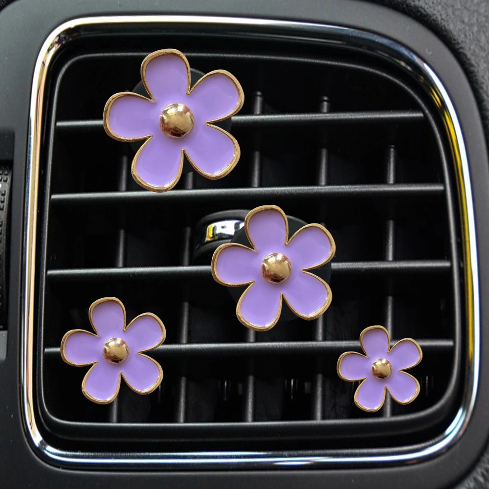 4pcs Car Air Freshener Clips Car Vent Clips Auto Air Vent Clips Car Interior Decorations