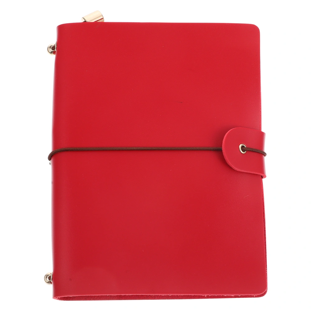 Leather Cover Notepad Business Notebook Portable Notepad Decorative Scrapbook Students Notepad