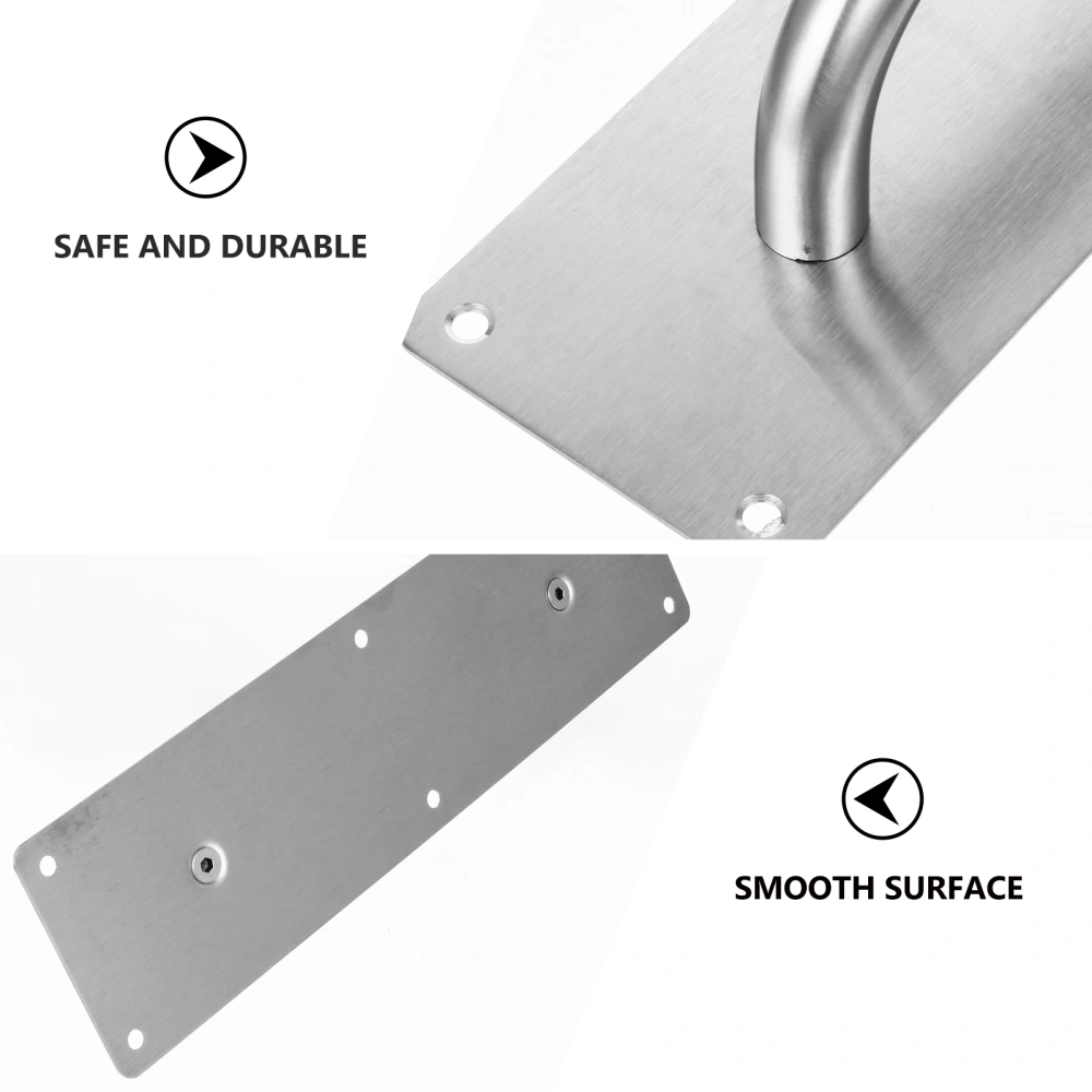 1 Set Stainless Steel Pull Plate Modern Furniture Handles Door Pull Handle