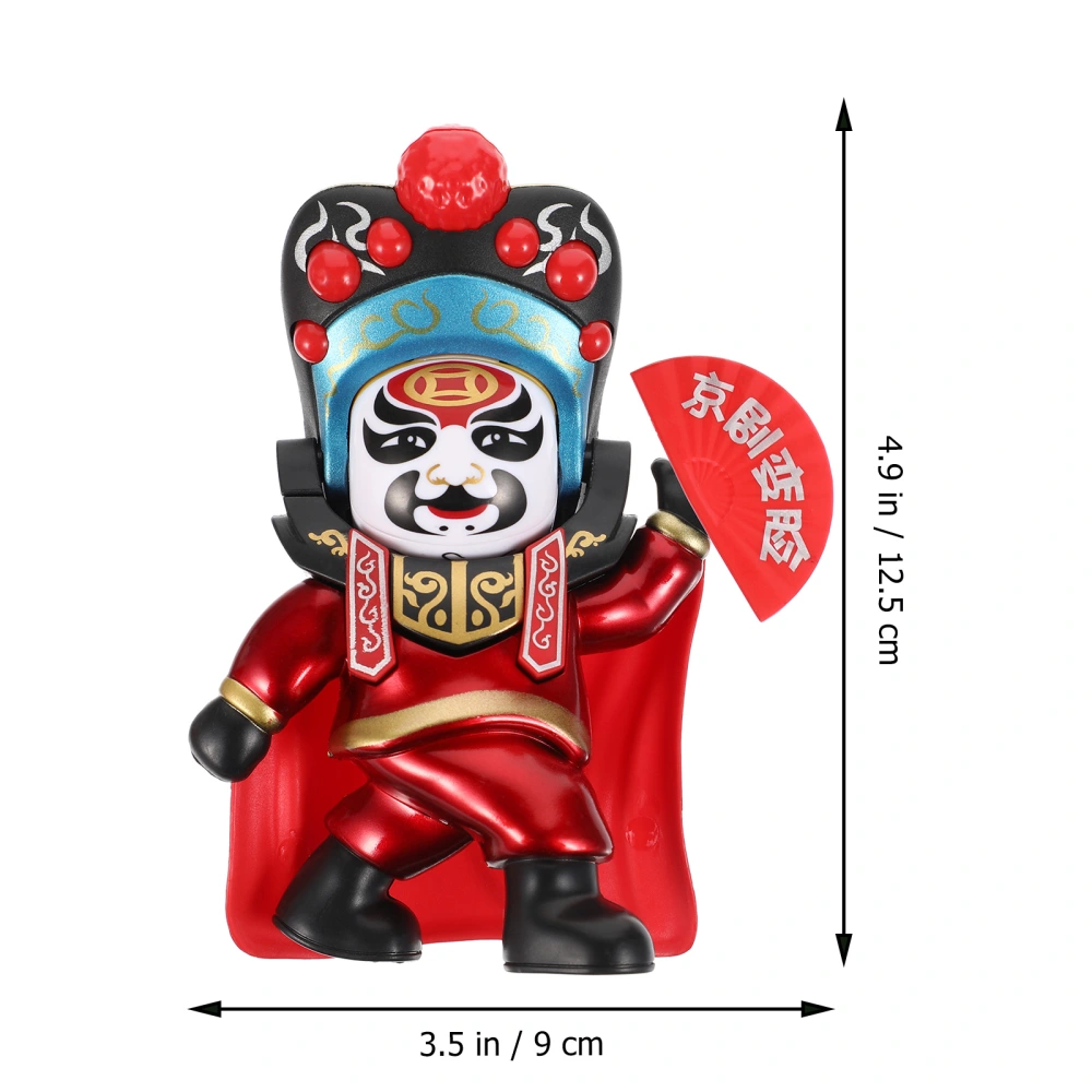 1pc Sichuan Opera Face Doll Traditional Chinese Peking Opera Doll Souvenir Gift