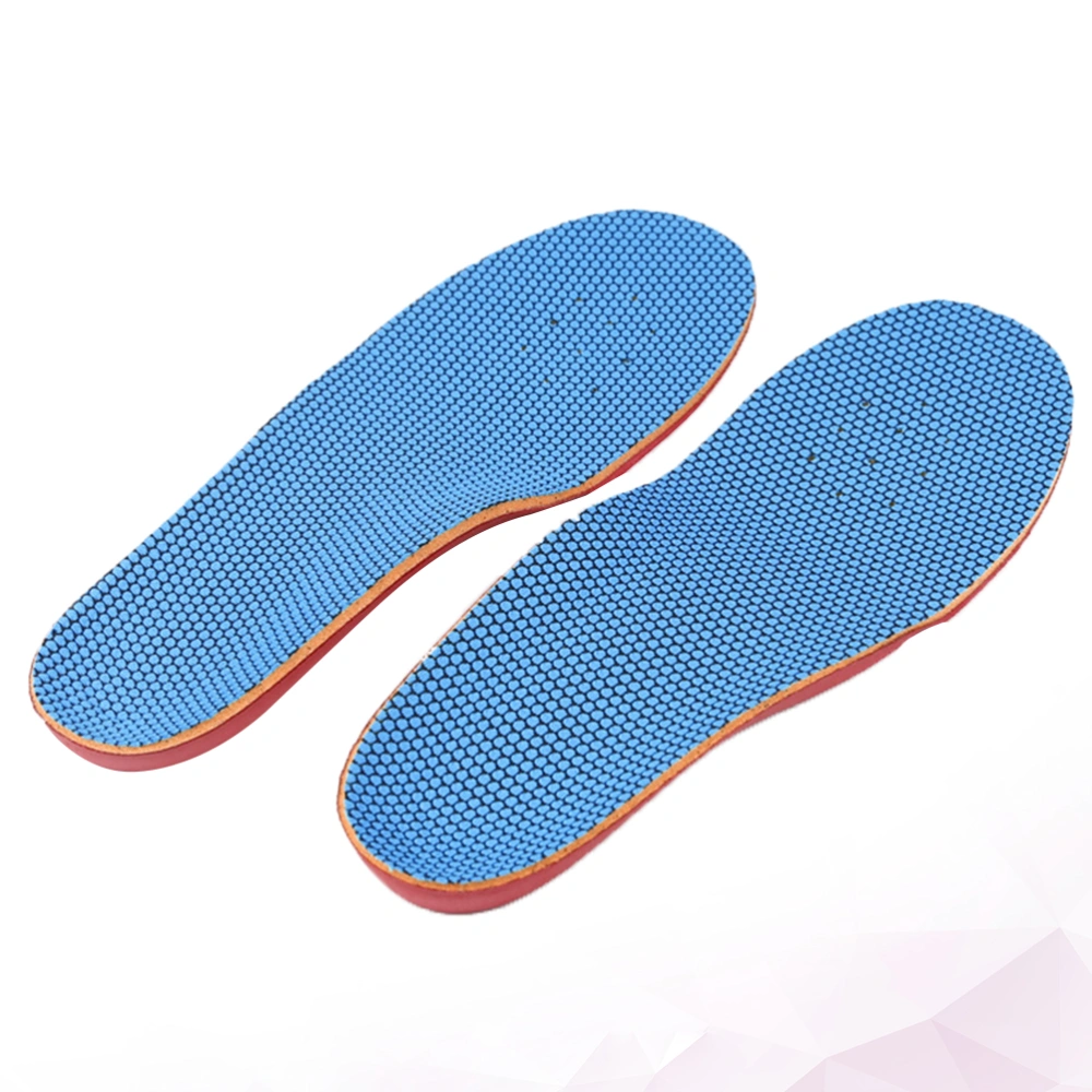 1 Pair Kids Toe-in Correcting Insoles Pressure Relief Cushions Anti-slip Shoe Pads Foot Care Accessories Size 19-23