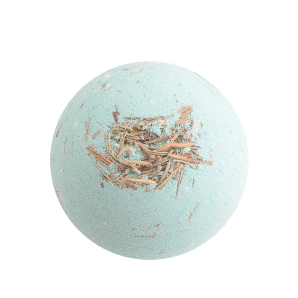 Deep Sea Bath Salt Bath Bomb Spa Fizzies Bubble Bath Best Gift Body Essential Oil Bath Ball Natural Bubble Bath Bomb Ball (Green Tea with Rosemary)