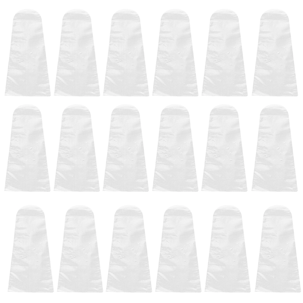 1 Package of  Disposable Administration Finger Set Professional Hygiene Finger Set Private Place Medicine Finger Set(White)