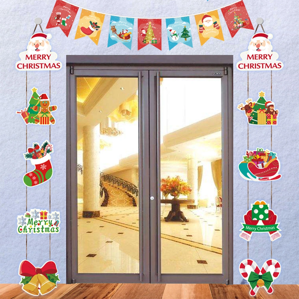 Christmas European Holiday Party Gathering Decoration Door Hanging