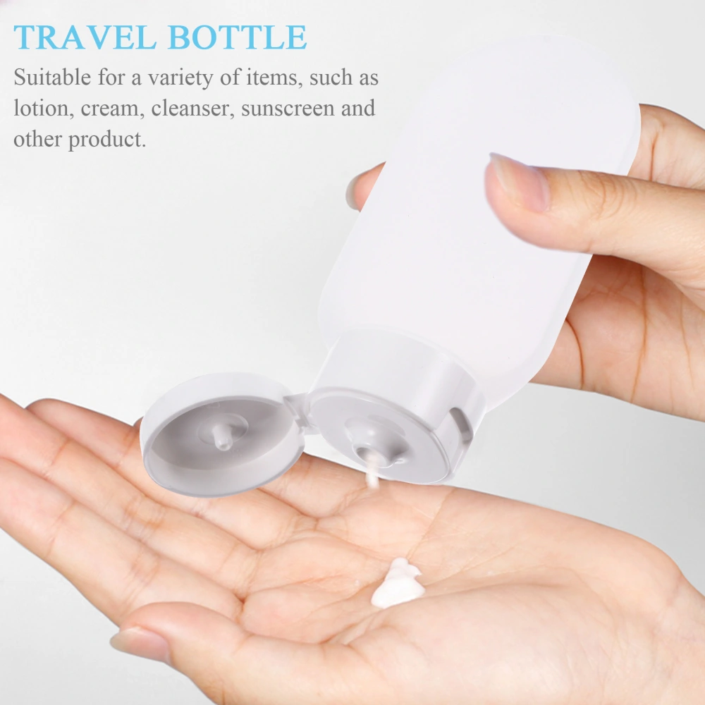 3pcs 6ML Empty Bottles Refillable Cosmetic Squeeze Bottles Toiletry Dispensers