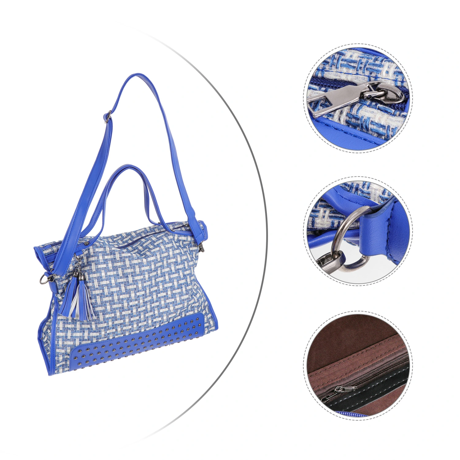 Women Tote Bag Large Capacity Bag Messenger Bag Storage Shoulder Shopping Bag