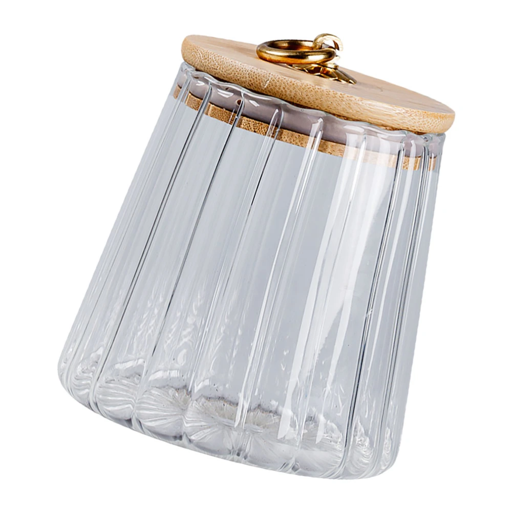 1pc Transparent Sealed Bottle Sealed Jar Food Container Storage Jar for Kitchen