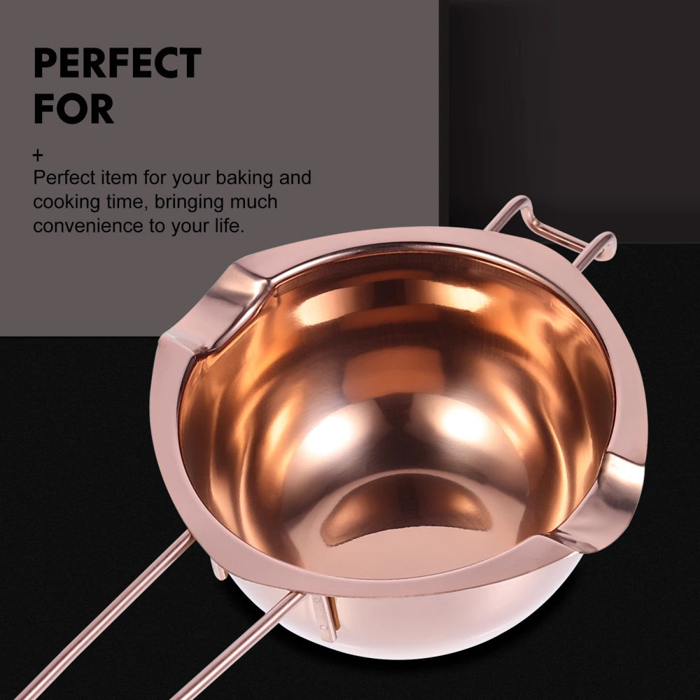 1Pc Melting Pot Stainless Steel Melting Bowl Chocolate Heating Pot Kitchen Tool