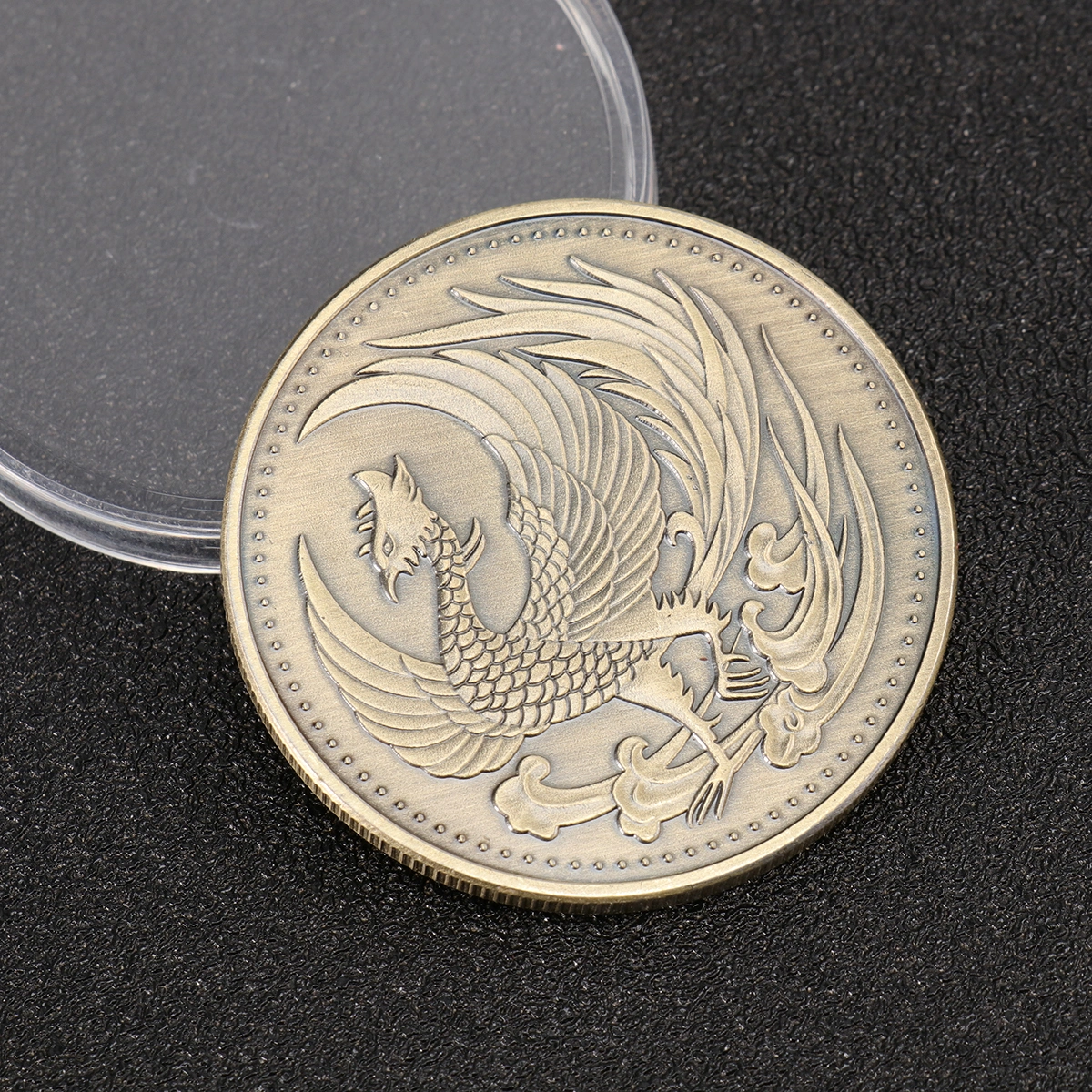 Commemorative Coin Phoenix Bronze Collection Arts Gifts Coin Metal for Home