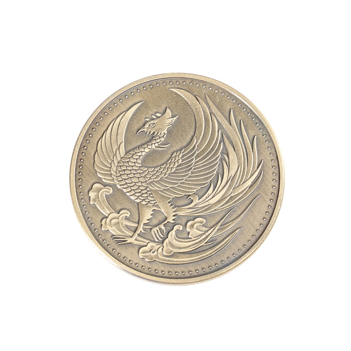 Commemorative Coin Phoenix Bronze Collection Arts Gifts Coin Metal for Home