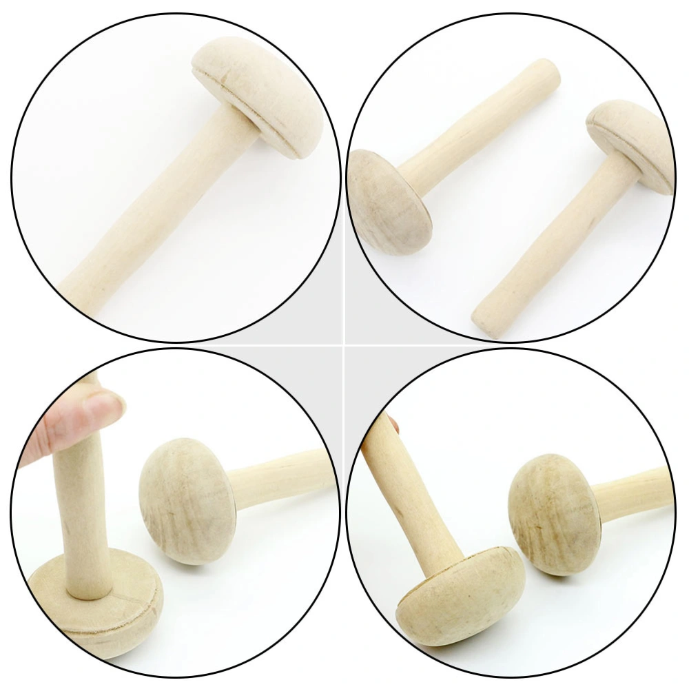 10Pcs Professional Knitting Tools Multi-function Darning Mushrooms Convenient Knitting Mushrooms