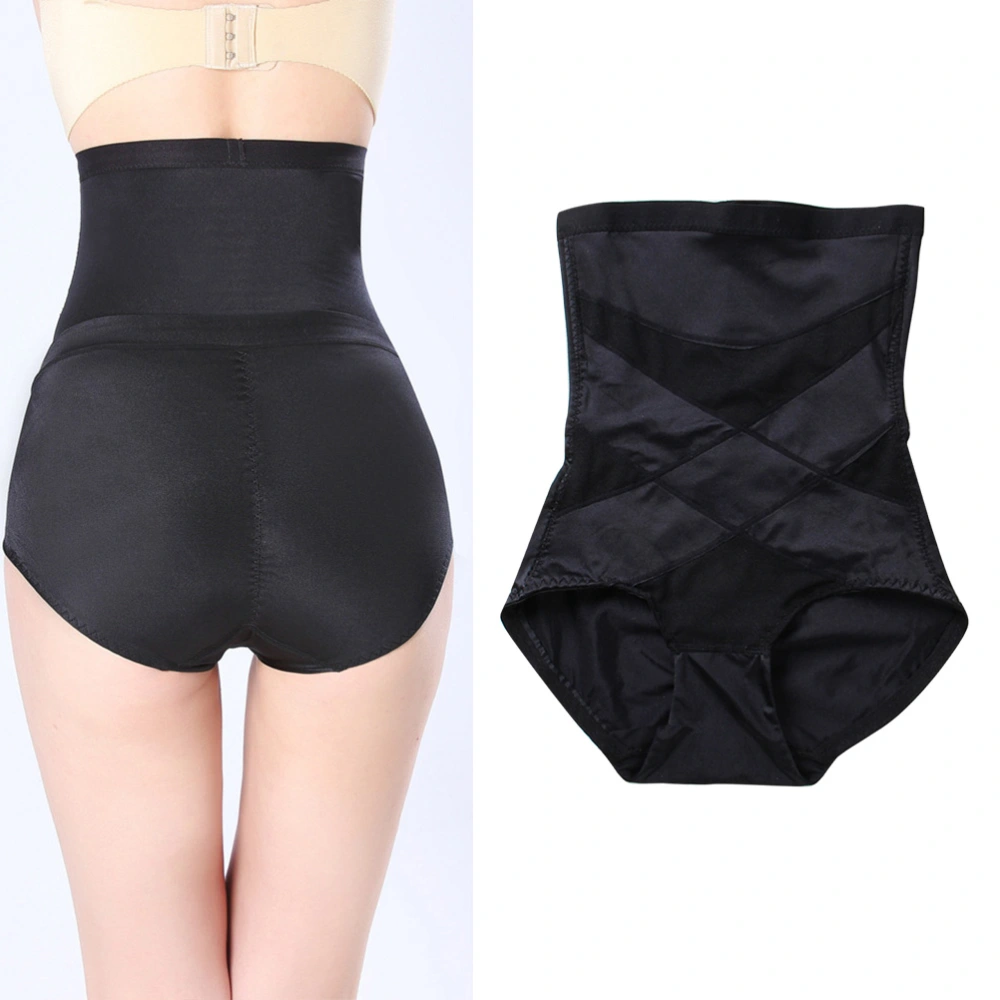 1Pc Women Butt Lifter Panties Body Shaper Shapewear High Waist Tummy Control Panty Waist Trainer Bodysuit for Women (Black Size XL)