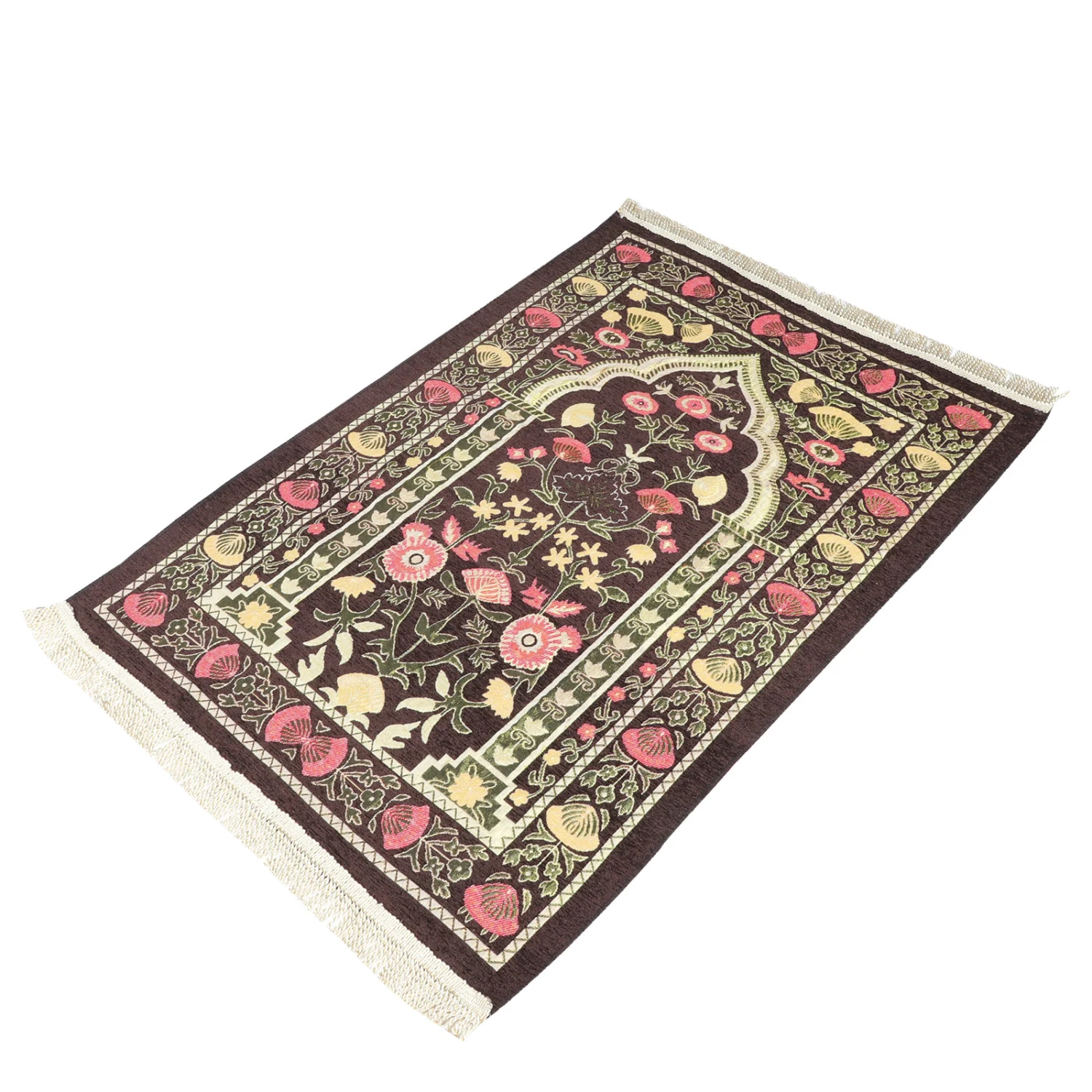 Muslim Style Praying Decor Eid Festival Themed Prayer Carpet Eid Festival Rug