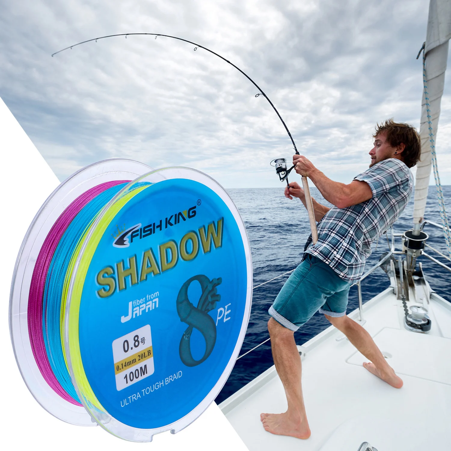 Braided Fishing Line 8 Strands Braided Lines Nylon Fishing Line Fishing Supplies
