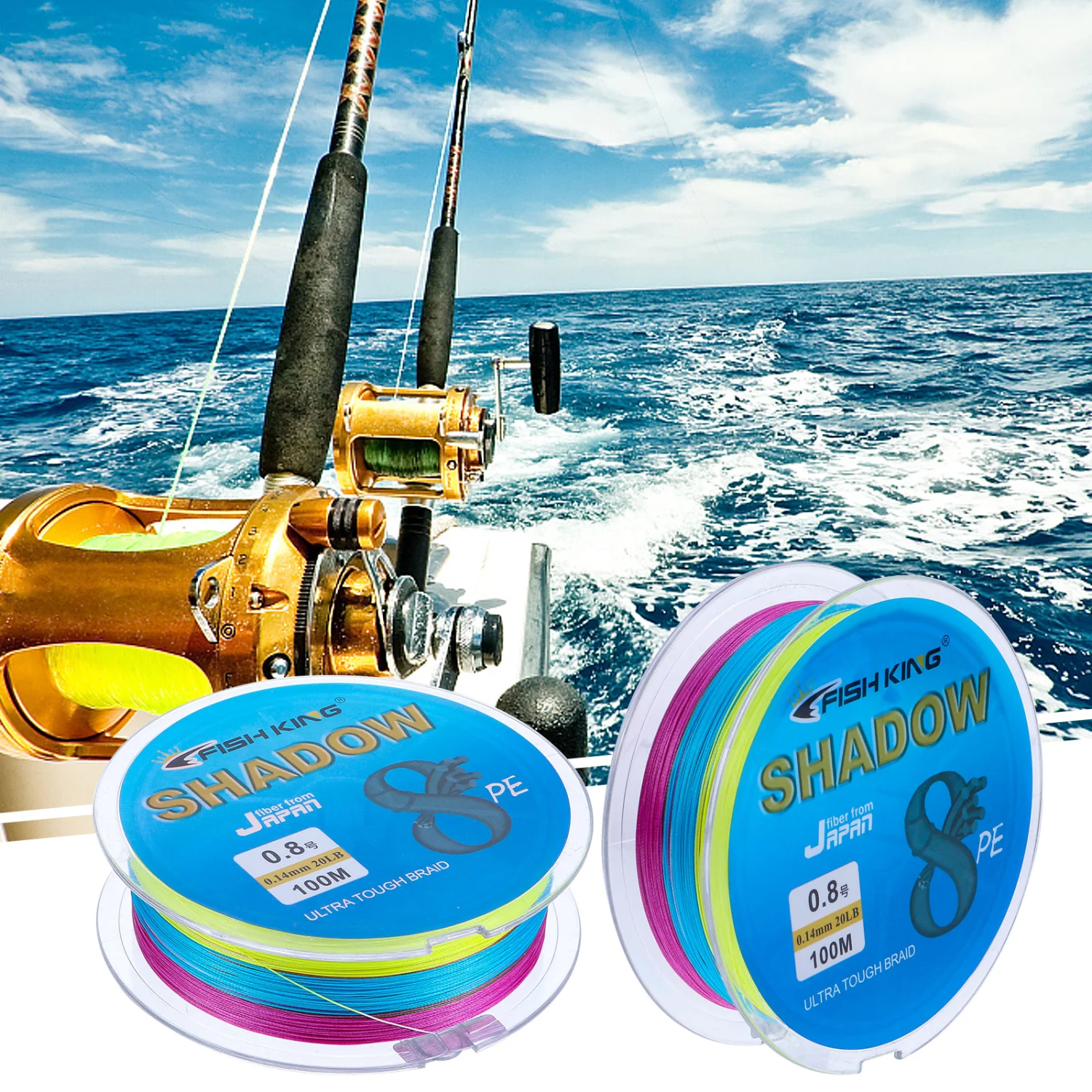 Braided Fishing Line 8 Strands Braided Lines Nylon Fishing Line Fishing Supplies