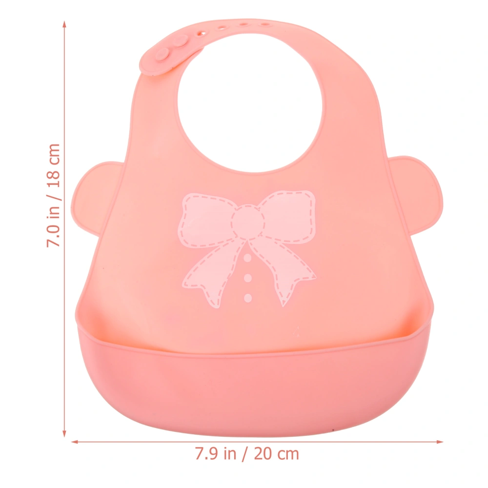 Silicone Baby Bib Three-dimensional Feeding Bib Water-proof Infant Eating Bib