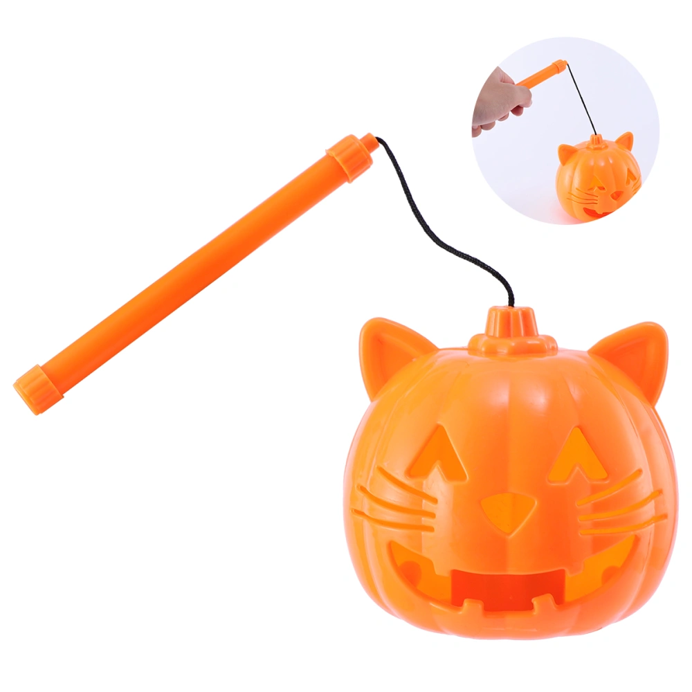 1 Pc Halloween Portable Lantern Hanging Light Pumkin Lamp