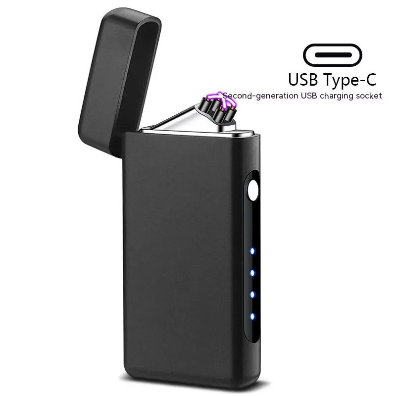 Charging Double Fire Electric Arc Lighter