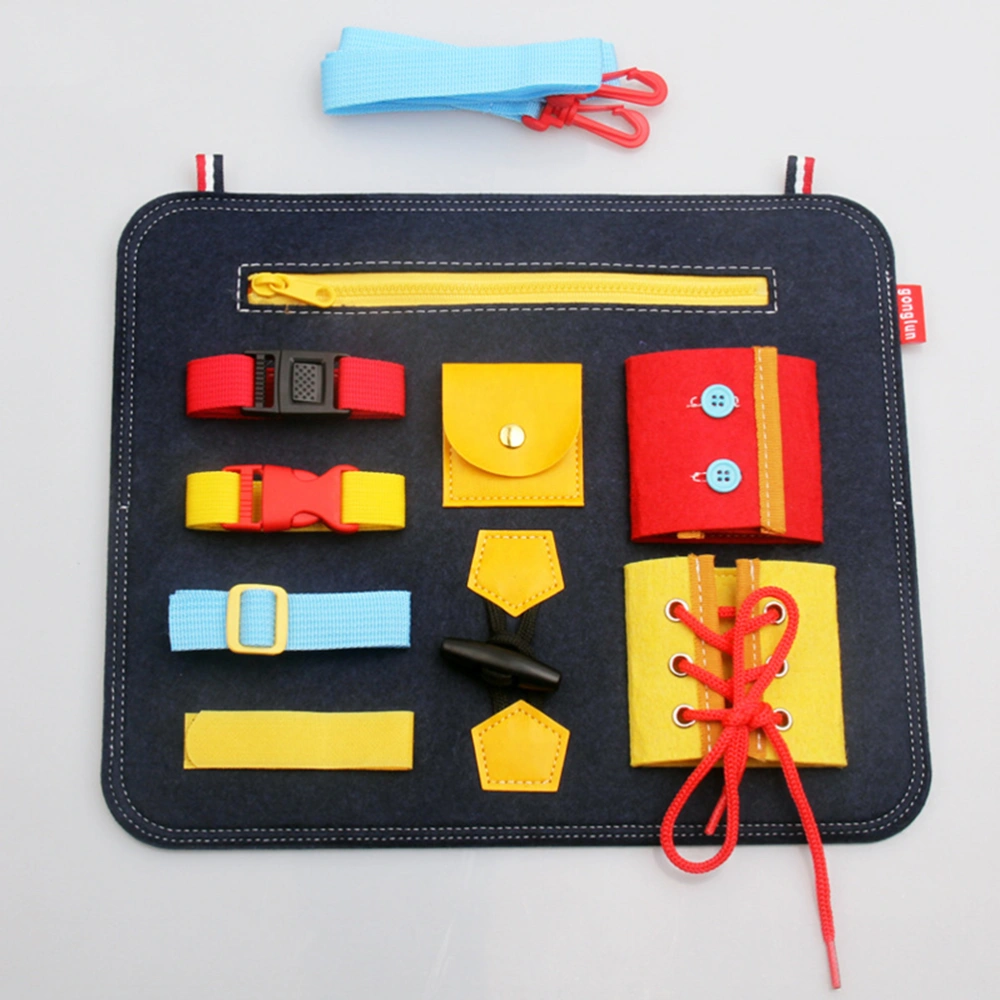 1 Set of Dressing Learning Board Learning Dress Toys Educational Playthings for Kids Toddlers