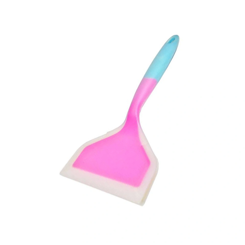 Silicone Spatula Non-stick Pan Cooking Spatula Shovel Turner Kitchen Cooking Utensil Kitchen Supplies (Random Delivery)