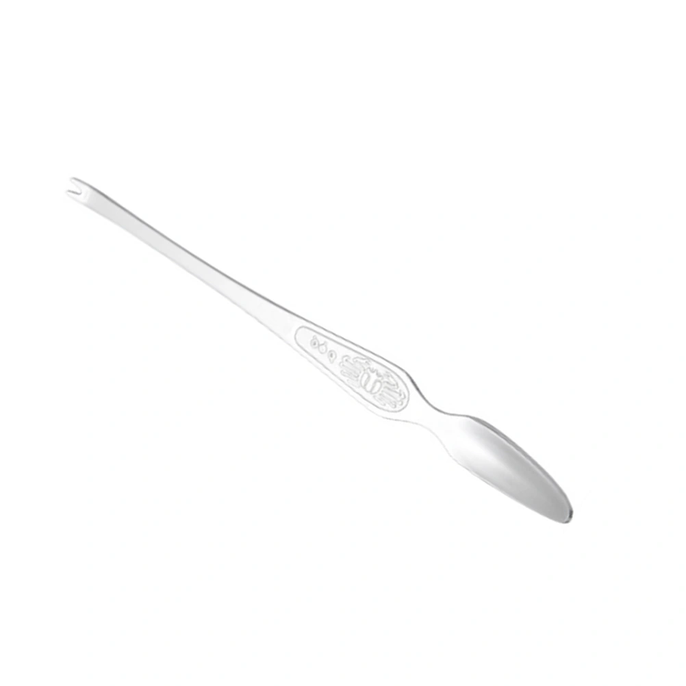 6pcs Stainless Steel Crab Tool Forks Seafood Eatting Tool for Home Restaurant Hotel (Silver 19.8x1.4cm)
