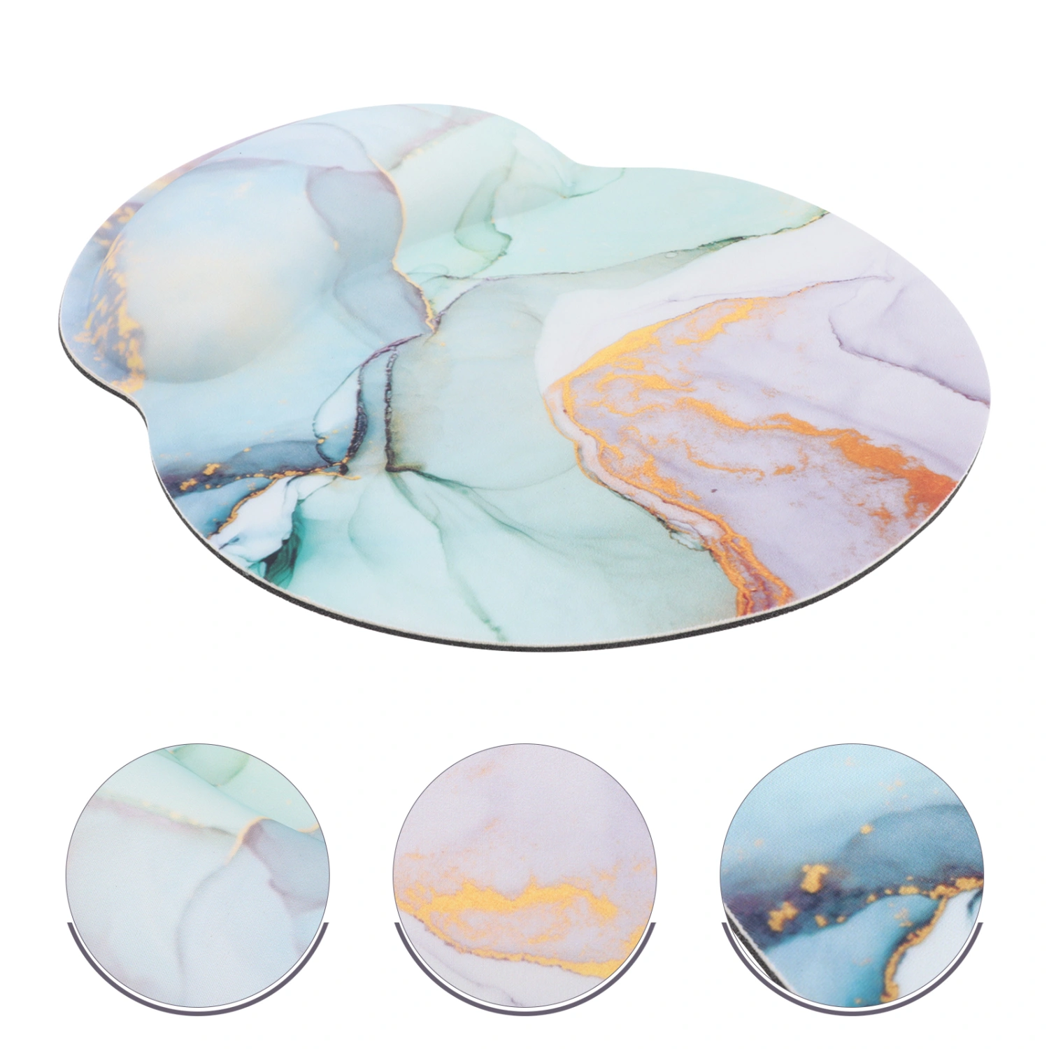 Computer Mouse Pad Non-slip Mouse Pad Ergonomic Mouse Pad with Wrist Support