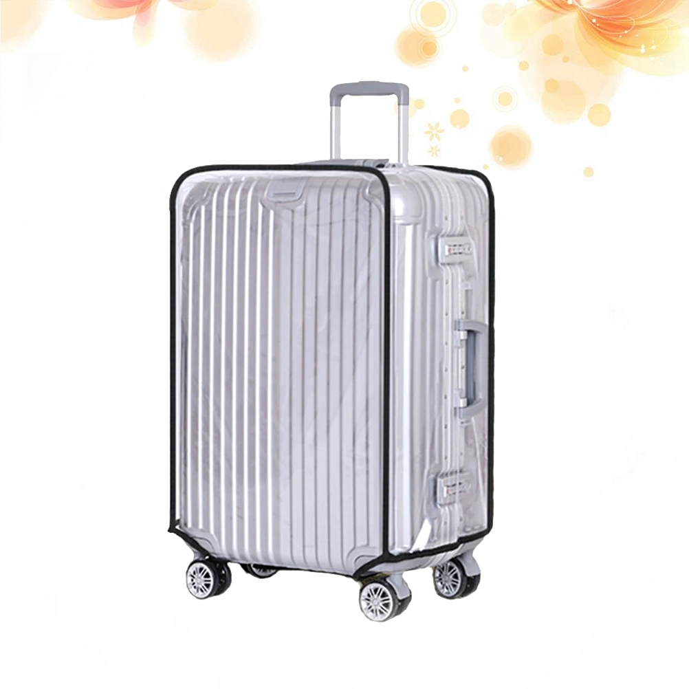 Transparent Travel Luggage Case Cover Suitcase Trolley Case Protective Bag Dustproof Protector (18 Inches)