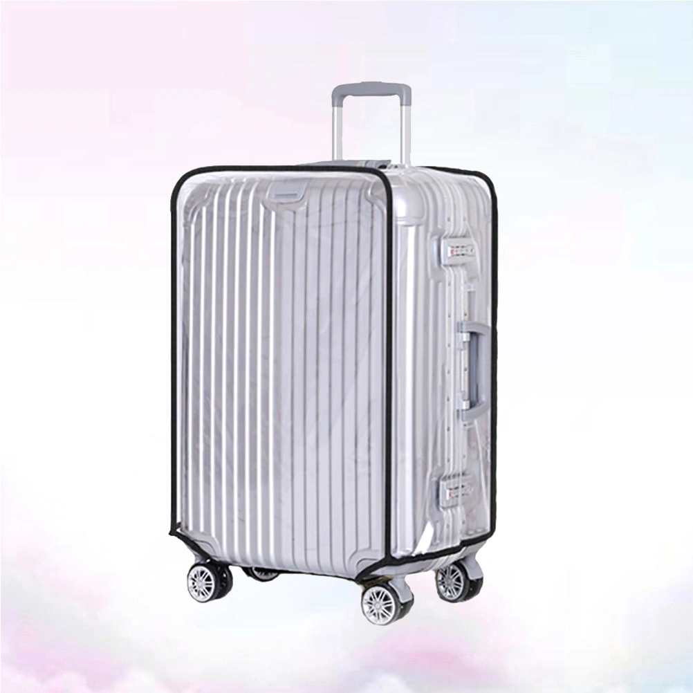 Transparent Travel Luggage Case Cover Suitcase Trolley Case Protective Bag Dustproof Protector (18 Inches)
