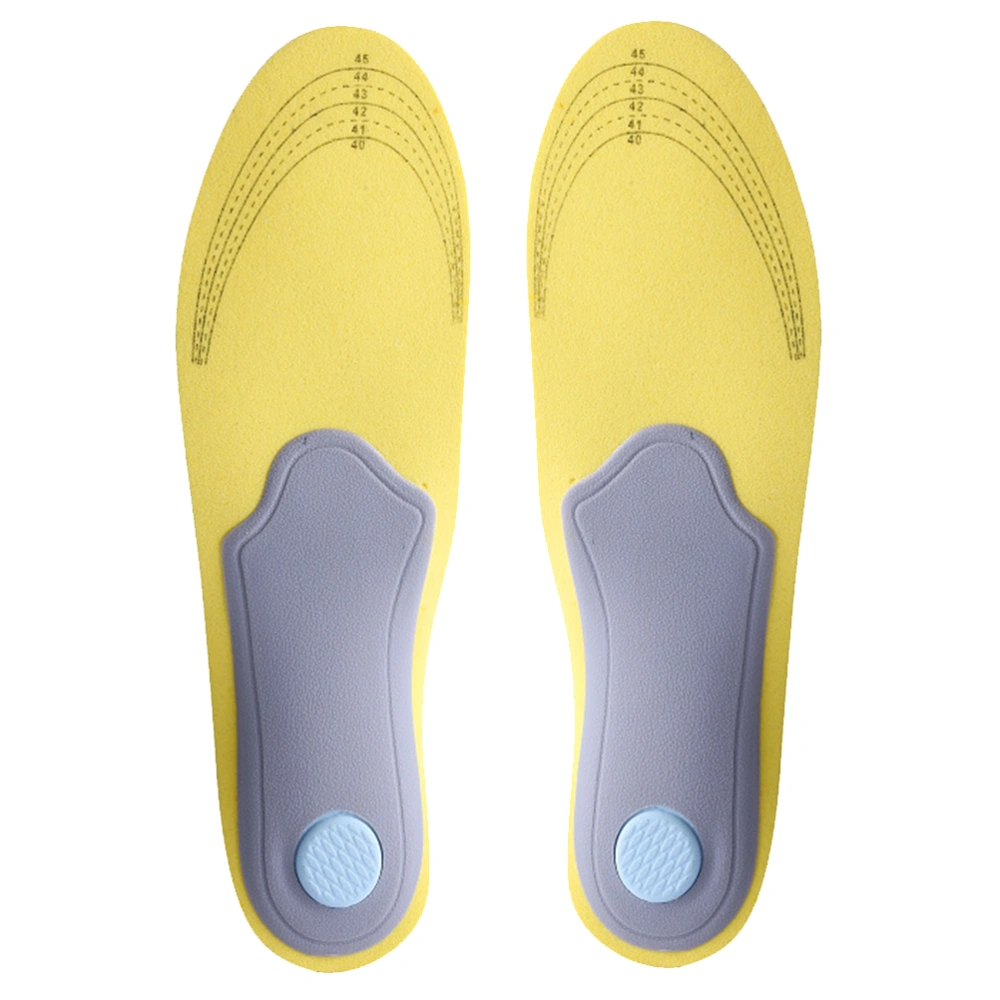 1 Pair of Shoe Insole Anti-Loose Shoe Bottom Insole for Prevent Sweating