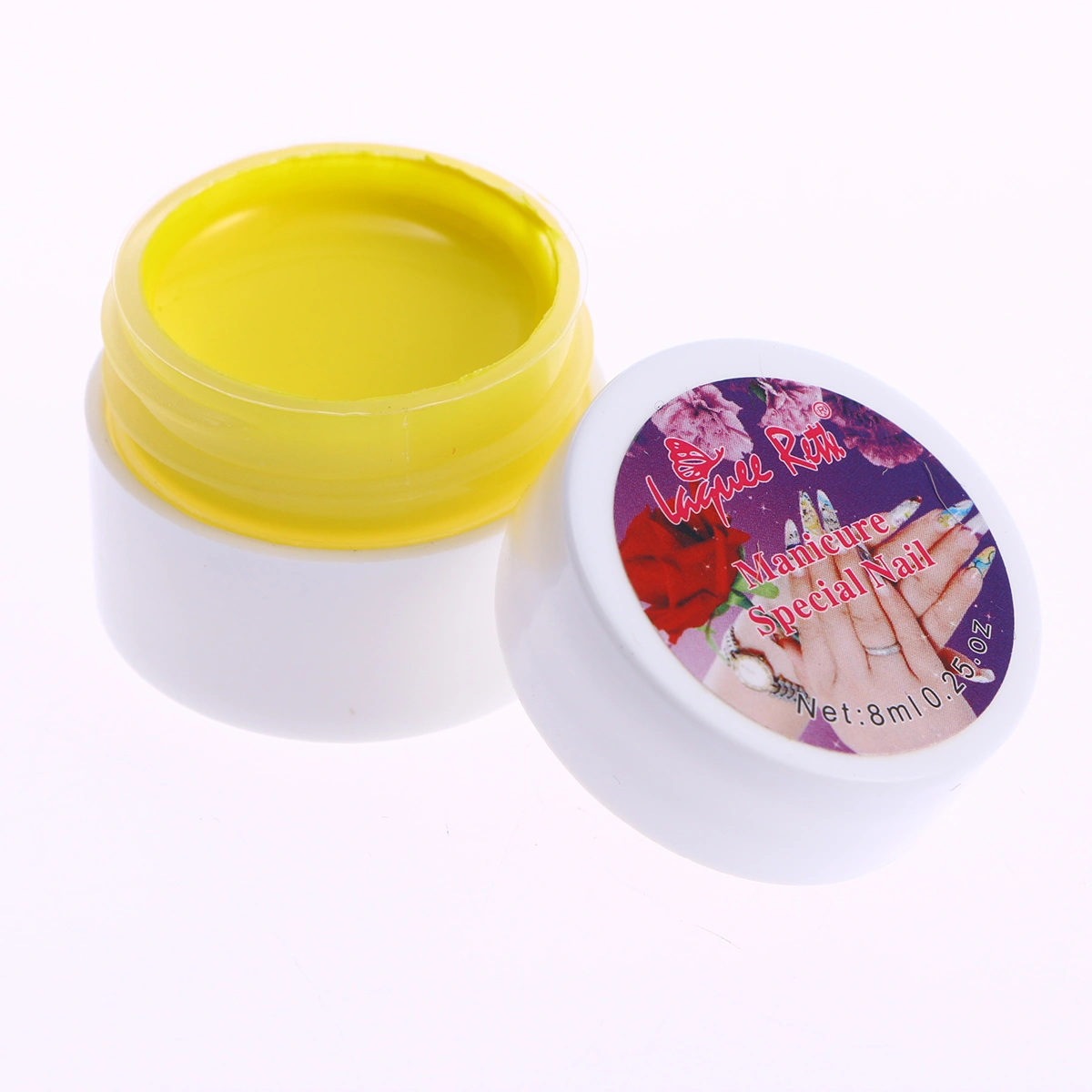 12Pcs Pure Colors Nail Art Gel Nail Polish UV Gel for Nail Manicure (Random Colors)