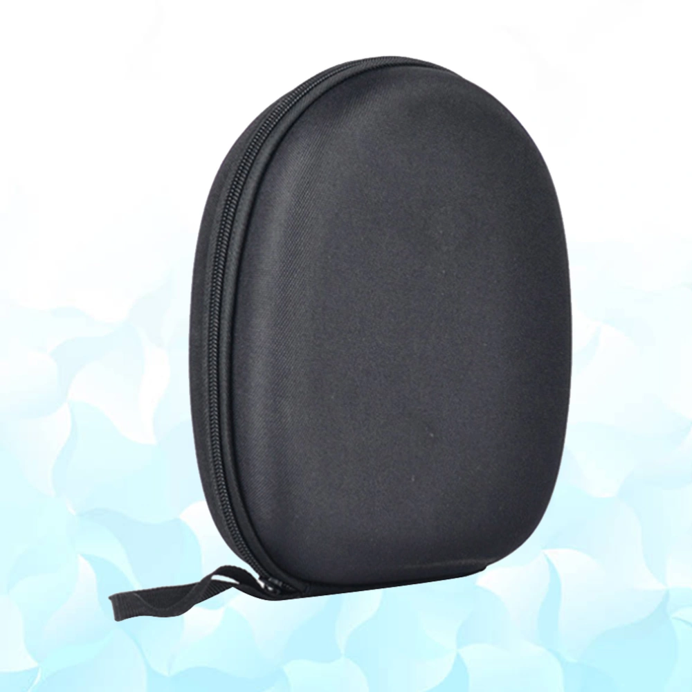 EVA Portable Headphone Black Bag Durable Large Earphone Storage Bag Without Headphone