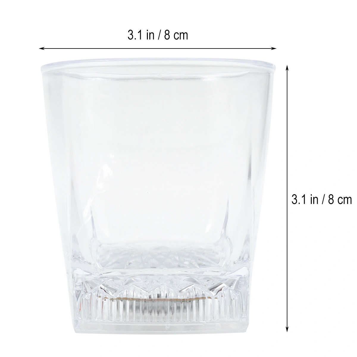 Flash Light Up Cups Transparent Cup Flashing Shots Light LED Colorful Cup for Bar Club Party Wedding