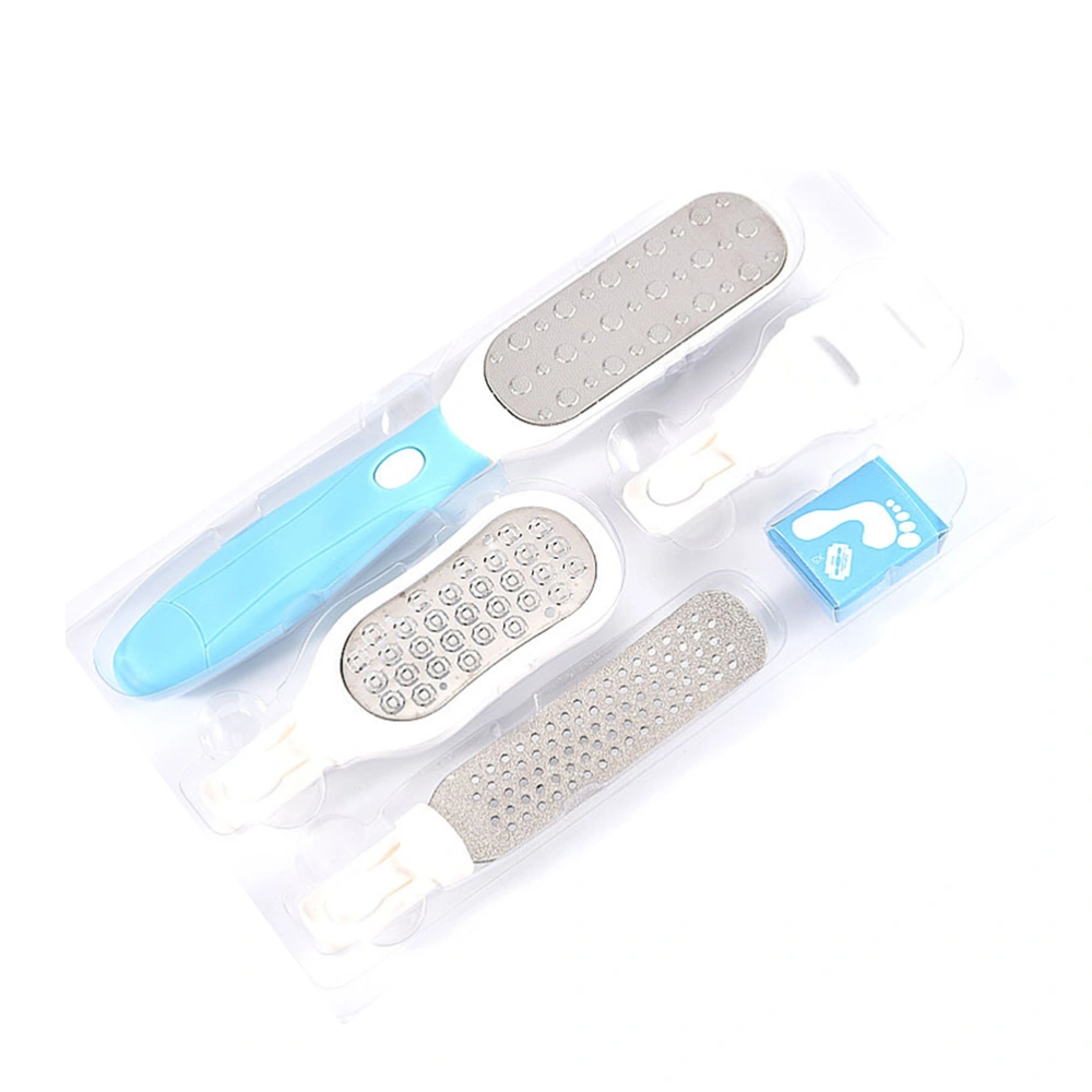 5pcs Pedicure Care Foot Callus Remover Exfoliating Scrub Remover Practical Foot Callus Remover