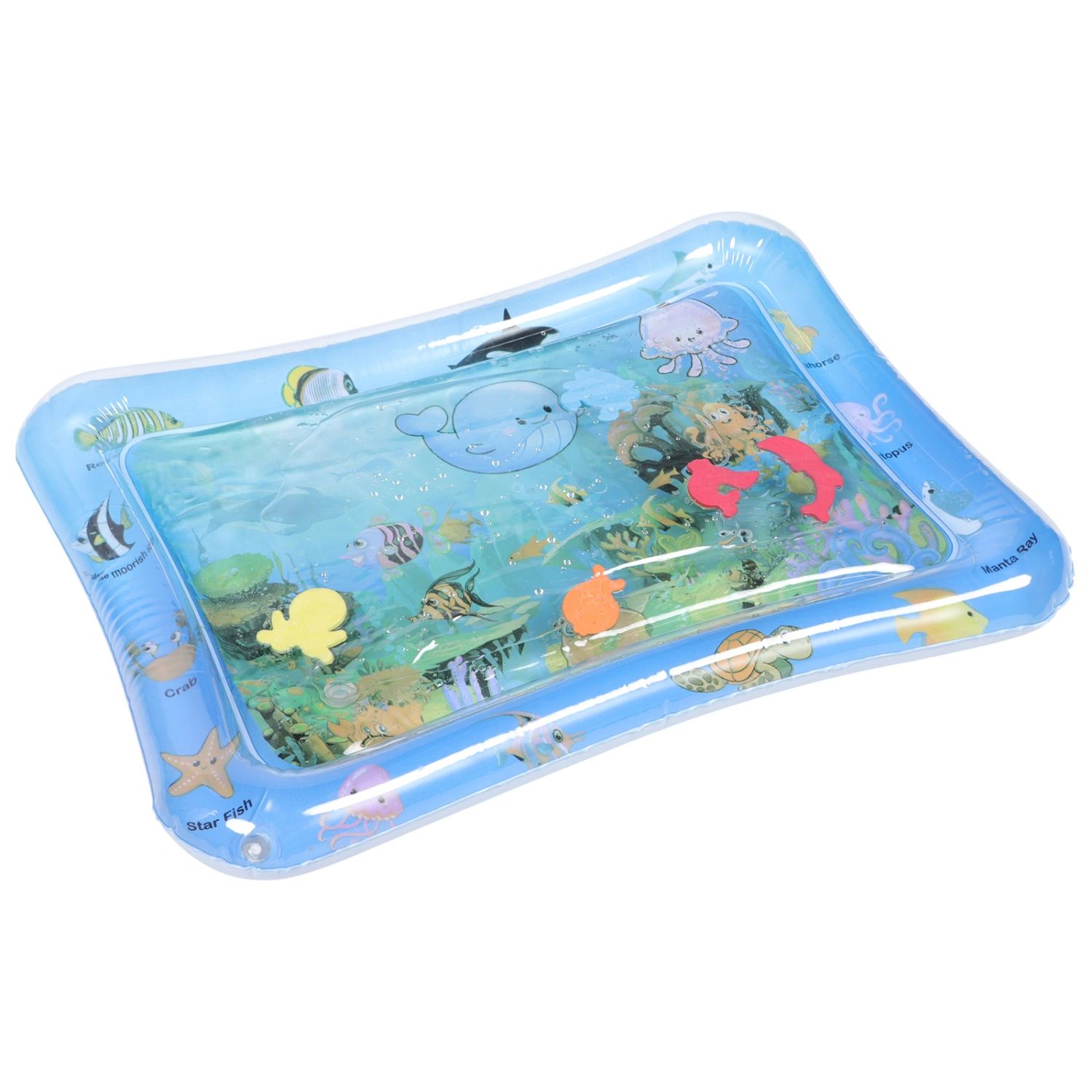 Baby Tummy Time Water Play Mat Infant Inflatable Water Play Mat Baby Play Mat