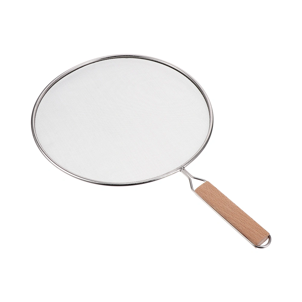 1pc Pot Splatter Screen Professional Oil Proofing Lid Frying Pan Oil Guard