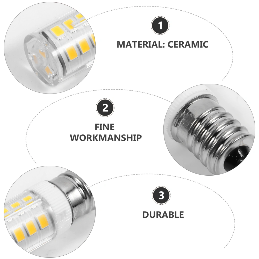 2Pcs LED 4W E14 Replacement Light Bulb Lamp Bulb For Kitchen Ventilator